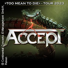 Accept - Too Mean To Die Tour